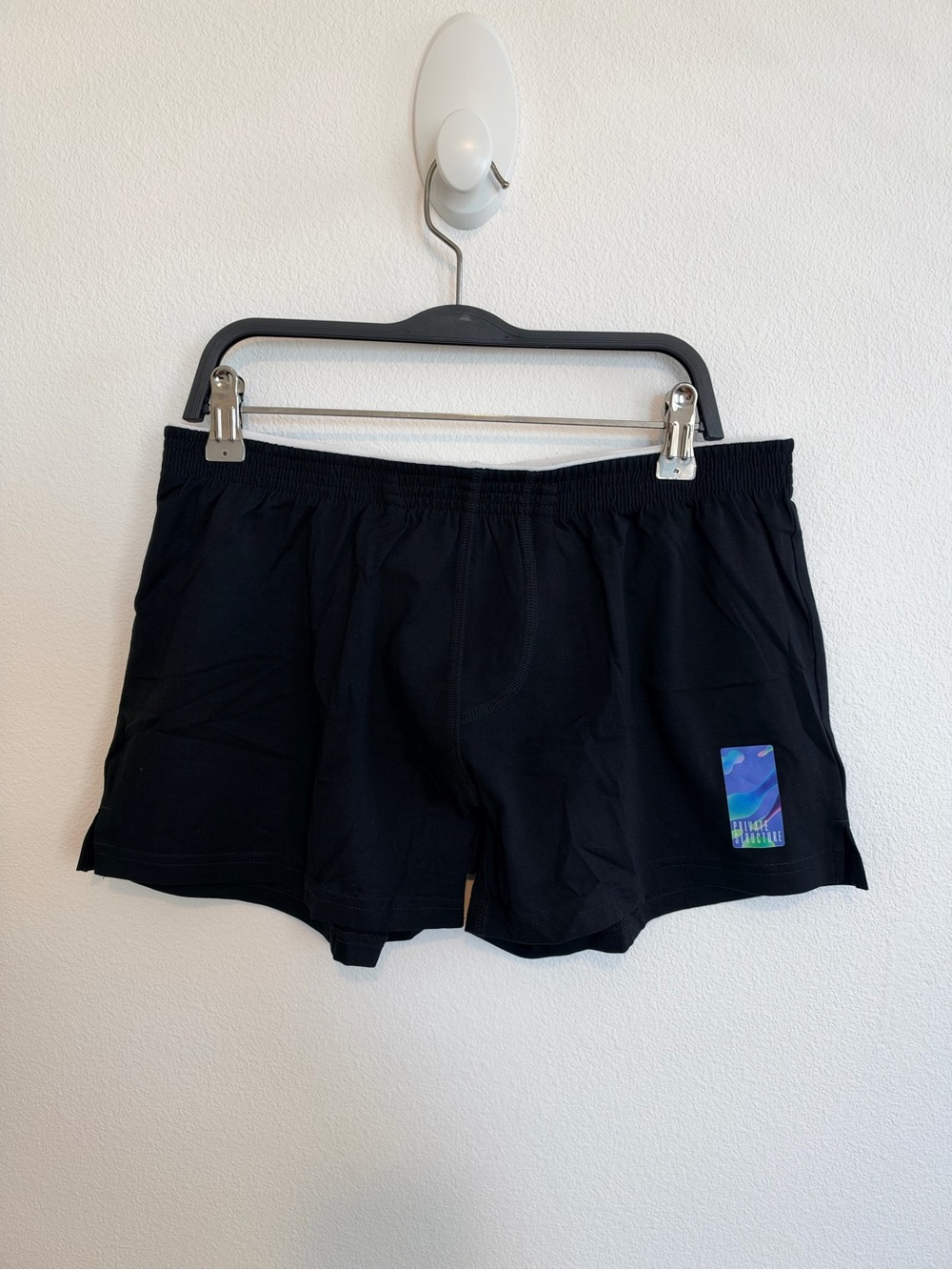 Private Structure Men's Black Mini Athletic Shorts